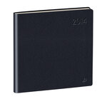 Agenda Exécutif Toscana noir 16 x 16 cm QUOVADIS