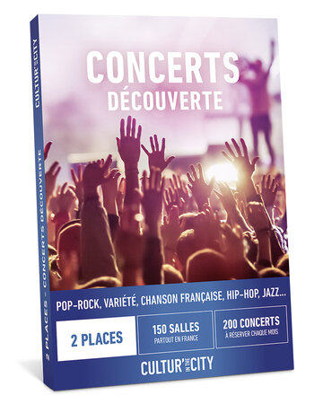 Coffret cadeau - CITC - Concerts Découverte - 2 Places