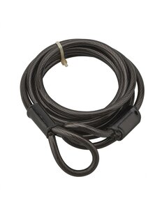 THIRARD - Câble antivol Twisty vélo abris de jardin câble acier 1.80m - THIRARD