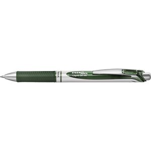 Stylo roller encre gel Energel BL77 vert olive PENTEL