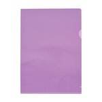 Sachet de 10 Pochette-coins M Star PVC 15/100eme Lilas ELBA