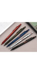 rOtring 600 Stylo bille  Argent chromé  recharge noire pointe moyenne