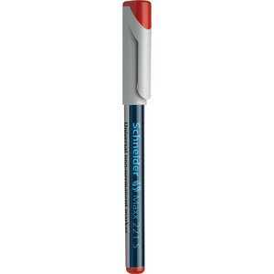 Marqueur universel Maxx 221 Pte Super Fine non-Permanent rouge SCHNEIDER