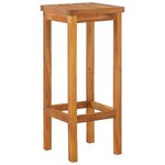 vidaXL Ensemble de bar de jardin 5 Pièces Bois d'acacia solide
