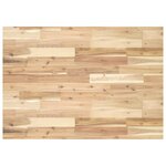 vidaXL Dessus de bureau non traité 80x70x4 cm bois d'acacia massif