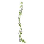 vidaXL Guirlandes de fleurs de Noël 6 Pièces violet 200 cm