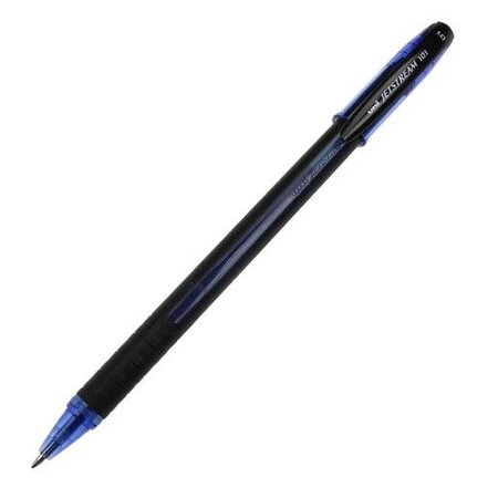 Roller encre Jetstream 101 SX101/10 Pte Moy. 1mm Bleu UNIBALL