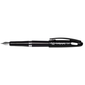 Stylo plume Tradio Calligraphy Pointe 1 4 mm Noir x 12 PENTEL