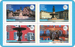 Carnet de 12 timbres - France Terre de tourisme - Les Fontaines - Lettre Verte