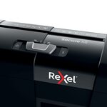 Rexel déchiqueteuse de papier en transversale secure x8