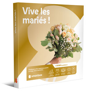 SMARTBOX - Coffret Cadeau Vive les mariés ! - Multi-thèmes