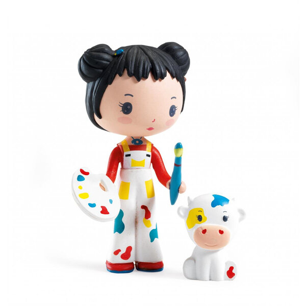Tinyly - Figurines Barbouille et Gribs - Artistes Fantaisistes pour Enfants