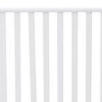 vidaXL Banc Blanc Métal 103 5 x 51 5 x 90 cm Durable Banc d'extérieur