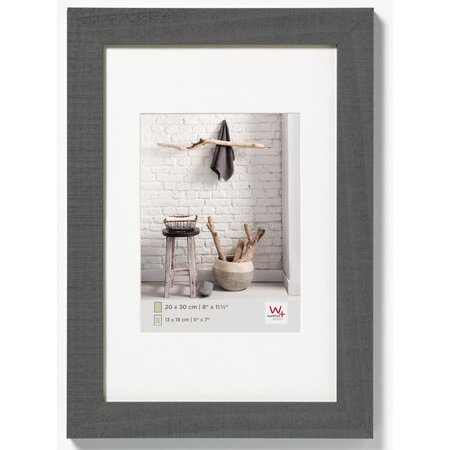 Walther Design Cadre photo Home 40x50 cm Gris