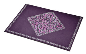 PAPERTREE TAJ Lot de 5 Enveloppes cadeau (A5) Prune