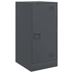 vidaXL Buffet anthracite 34 5x39x73 cm acier