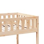 vidaXL Lit pour enfants sans matelas 80x200 cm bois de pin massif