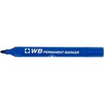 Marqueur permanent pointe ogive WB bleu