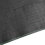 vidaXL Membrane anti-mauvaises herbes noir 1x100 m PP