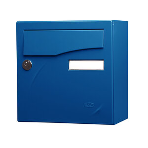 Boîte aux lettres Préface compact bleu gentiane brillant 5010b