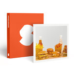 SMARTBOX - Coffret Cadeau Repas gourmand et éthique : burger avec frites dans un fast-food 100 vegan - Gastronomie