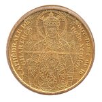 Mini médaille monnaie de paris 2008 - cathédrale de chartres