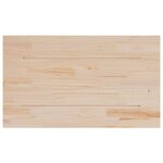 vidaXL Dessus de table 3 Pièces 80x47x1 7cm rectangulaire bois pin massif