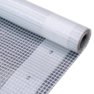 vidaXL Bâche Leno 260 g/m² 1 5 x 5 m Blanc