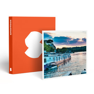 SMARTBOX - Coffret Cadeau 2 jours à bord d'un bateau-hôtel avec champagne au cœur d'Avignon - Séjour