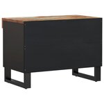 vidaXL Meuble TV 60x33x43 5 cm bois massif de récupération