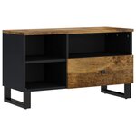 vidaXL Meuble TV 80x33x46 cm bois de manguier et d'ingénierie