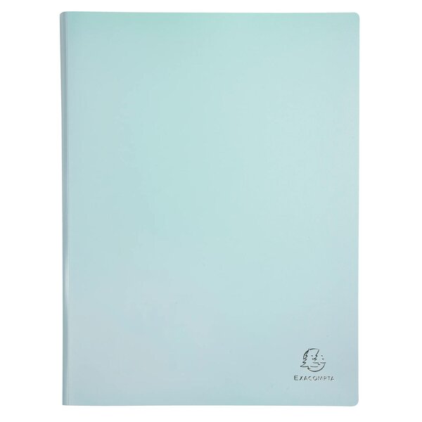 Protège-documents En Polypropylène Semi Rigide Aquarel 40 Vues - A4 - Couleurs Assorties - X 20 - Exacompta