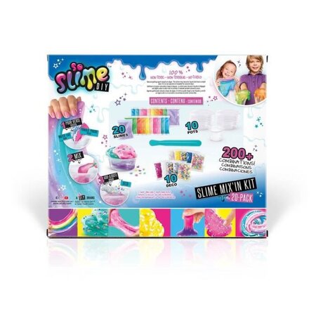 CANAL TOYS - Slime - Mix'in Kit - Pack 20 Slimes - La Poste