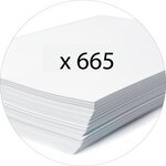 Classeur À Levier Pvc A4 Dos De 70mm. - Bleu Clair - X 10 - Exacompta