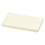 Notes repositionnables jaunes 75x125 mm - maxiburo - lot de 12