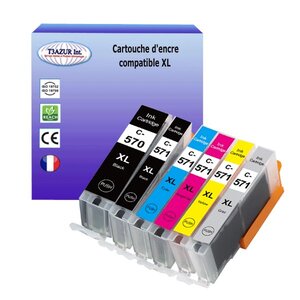 Nopan-ink - x1 cartouche canon pgi 570 xl pgi 570xl compatible