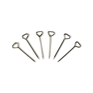 Exacompta - Boîte de 100 épingles à tête triangulaire métal