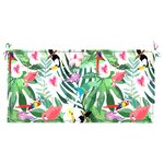vidaXL Coussin de banc de jardin multicolore 100x50x4 cm tissu oxford
