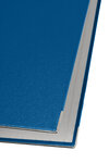 Classeur à levier 180°  A4  plastifié, Dos 80 mm Capacité 600 feuilles - Bleu