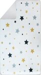 Tapis enfant Etoile 80 x 150 cm - Ecru