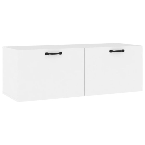 vidaXL Armoire murale Blanc 100x36 5x35 cm Bois d'ingénierie