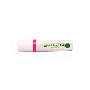 Surligneur rose rechargeable - matières recyclées - Edding EcoLine