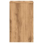 vidaXL Supports pour plantes 2 Pièces chêne artisanal bois ingénierie