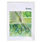 Etui Carton De 100 Pochettes Coin Pvc Lisse Haute Résistance 13/100e - A4 - Cristal - Exacompta