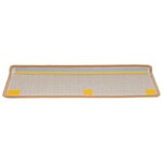 vidaXL Tapis d'escalier 15 Pièces 65x21x4 cm Beige