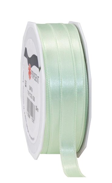 Satin double face 25-m-rouleau 10 mm menthe