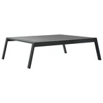 vidaXL Salon de jardin 5 Pièces avec coussins Aluminium Gris foncé