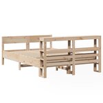 vidaXL Cadre de lit sans matelas 150x200 cm bois de pin massif