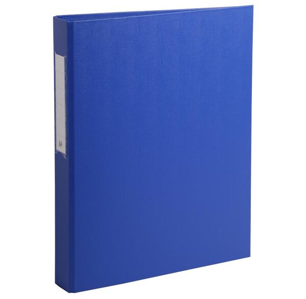 Classeur à anneaux PP 2 anneaux A4 bleu EXACOMPTA
