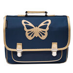 Cartable Scolaire Caramel et cie - Papillon bleu